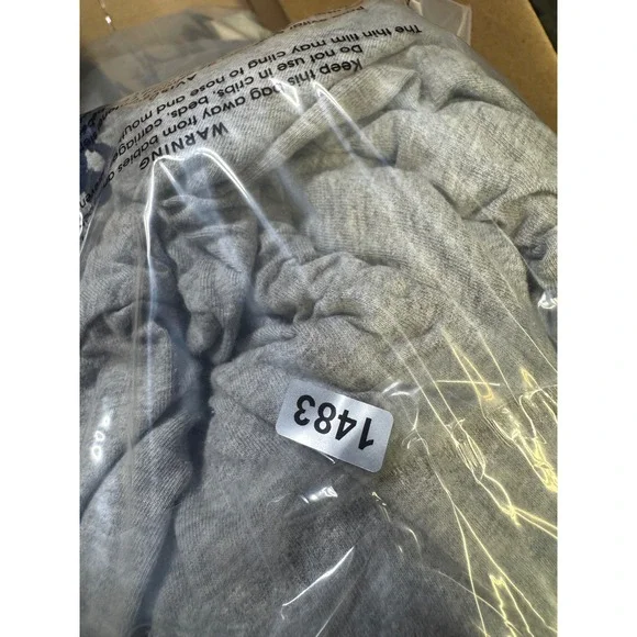 Ralph Lauren Mens Grey Long Sleeve Hoodie Polo Player Flag 1967 Logo Size L - Picture 8 of 8